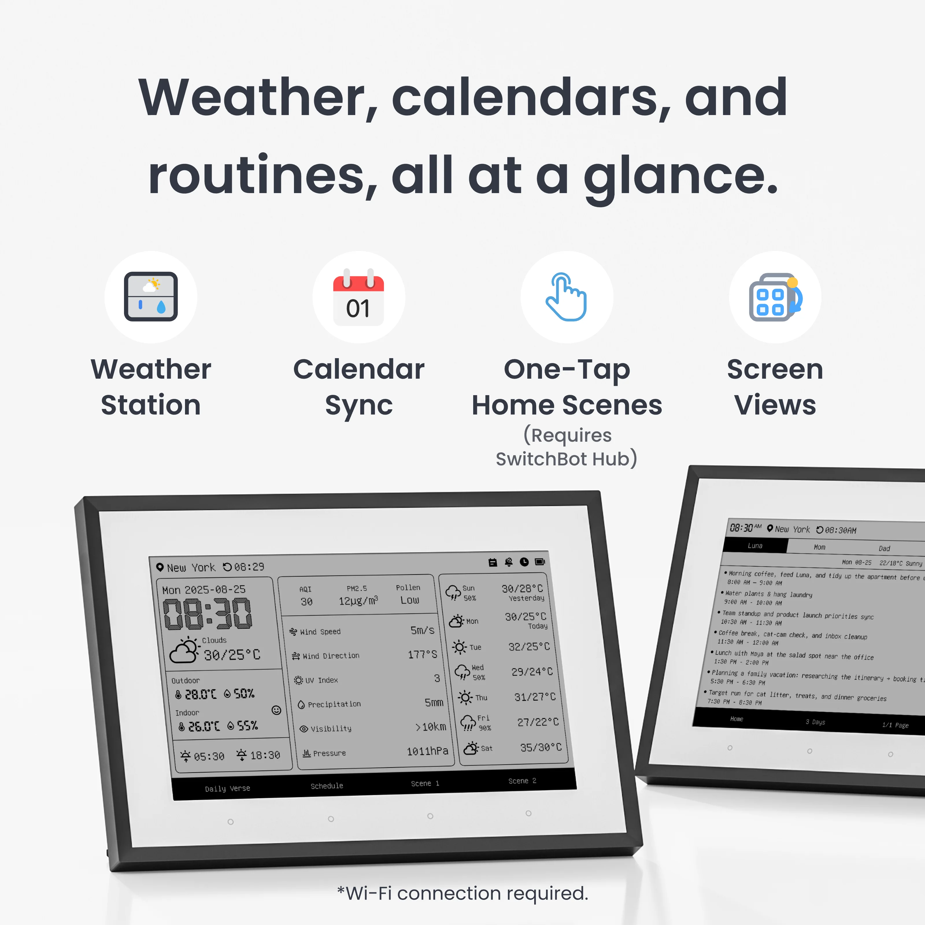 SwitchBot E-Ink Home Dashboard - Image 3
